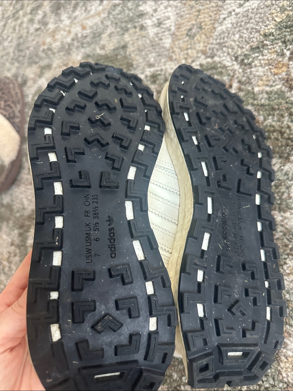 adidas Retropy E5 Women's Sneakers - Off White / Gold - Picture 11 of 13